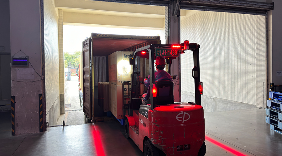 衣物烘干機(jī)出貨英國(guó)，開啟合作新篇