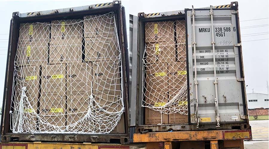 4月首發(fā)！英國(guó)客戶Argos滾筒衣服烘干機(jī)完成裝柜發(fā)貨