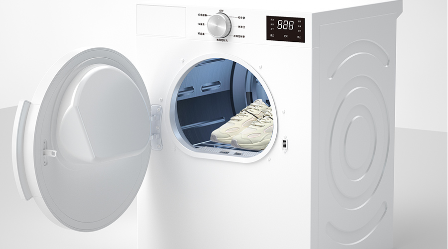 小型熱泵滾筒衣服烘干機(jī)受用戶青睞！其產(chǎn)品尺寸是多少