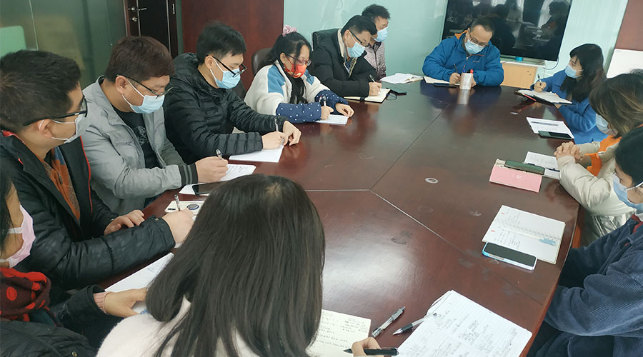 開工大吉！金環(huán)電器組織銷售部門召開動員大會