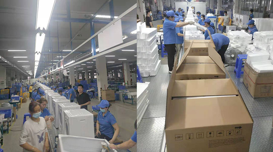 效率保證！金環(huán)電器高效完成英國(guó)Argos客戶衣物烘干機(jī)生產(chǎn)