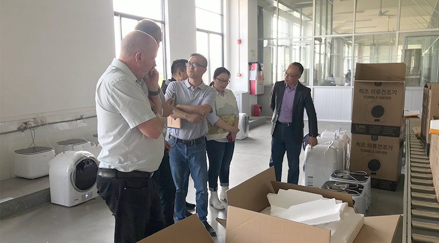 搶訂單 拼合同！金環(huán)電器積極推進(jìn)滾筒衣服烘干機(jī)訂單增長